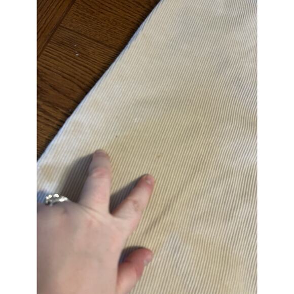 Vintage Women’s Cheenos Beige Light Tan Long Corduroy Skirt Front Slit Sz 12 - Picture 5 of 9
